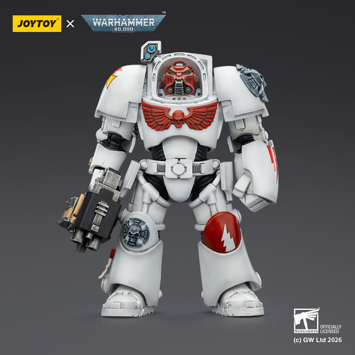 JOYTOY Warhammer 40,000 - White Scars Terminator Squad (3-Man Unit)