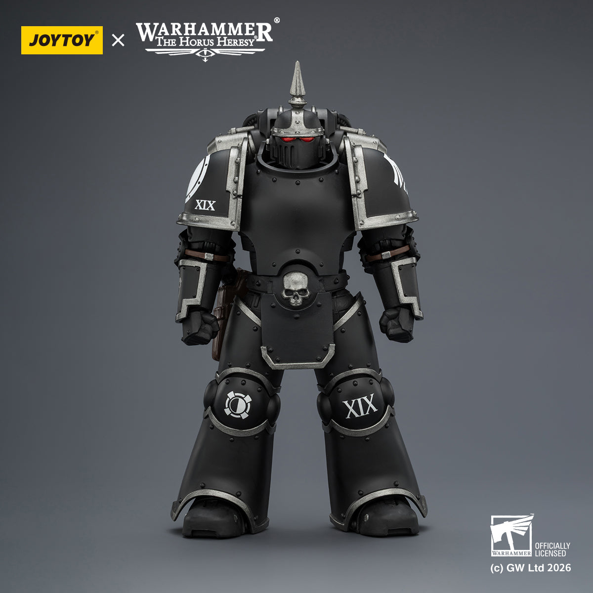JOYTOY Warhammer The Horus Heresy - Raven Guard MK III Tactical Legionary with Bolter and Bolt Pistol