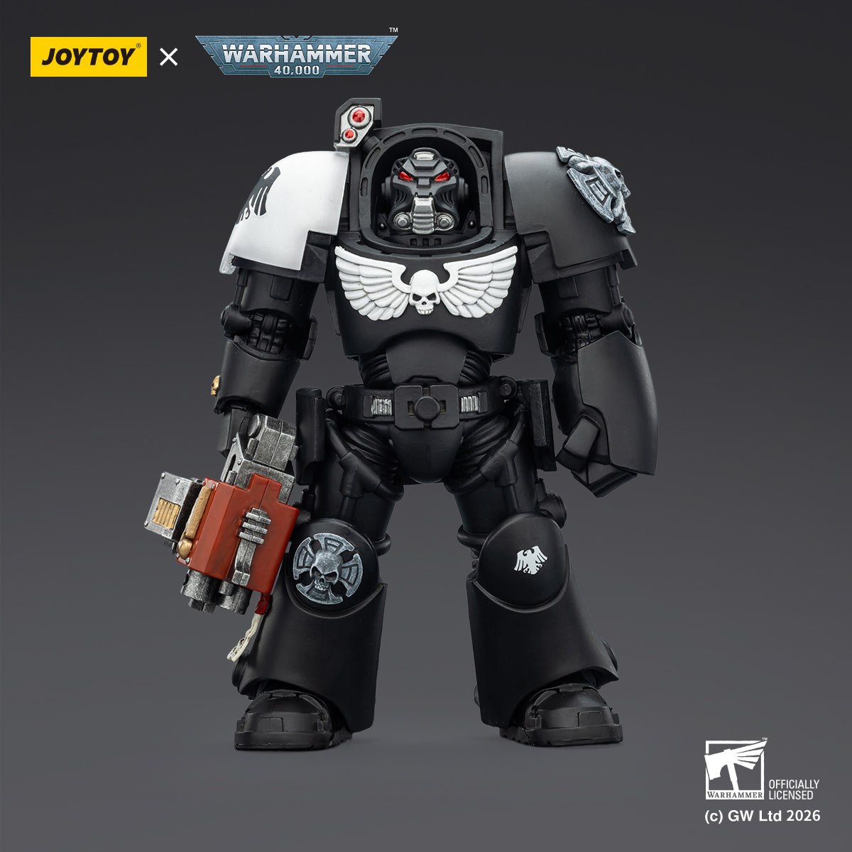 JOYTOY Warhammer 40,000 - Raven Guard Terminator Squad (3-Man Unit)