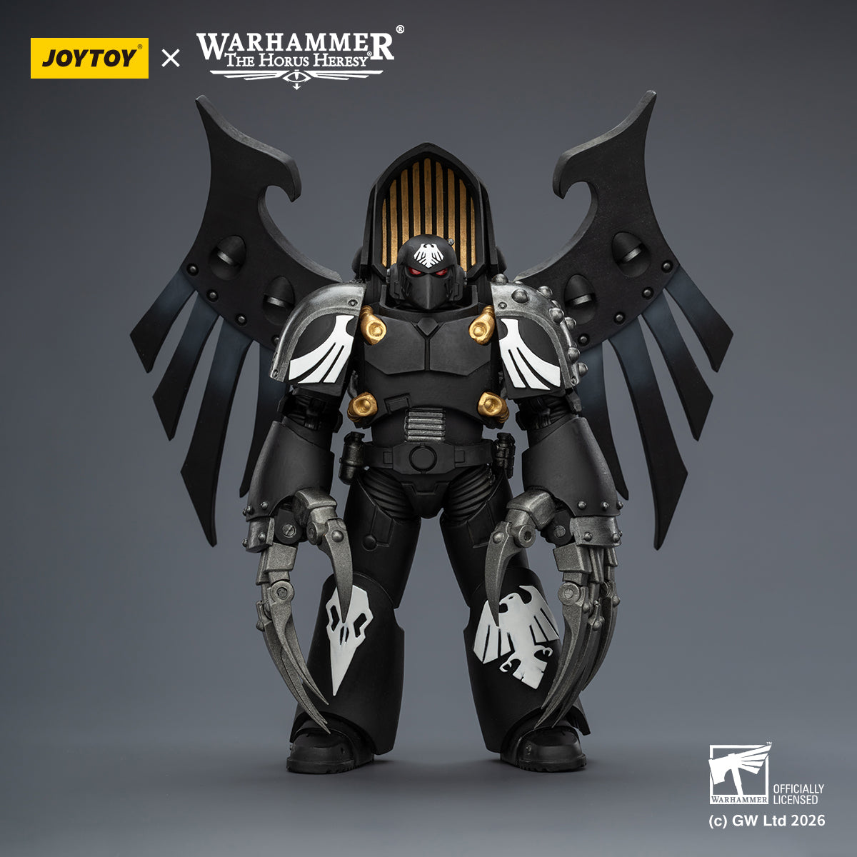 JOYTOY Warhammer The Horus Heresy - Raven Guard Dark Fury with Lightning Claws