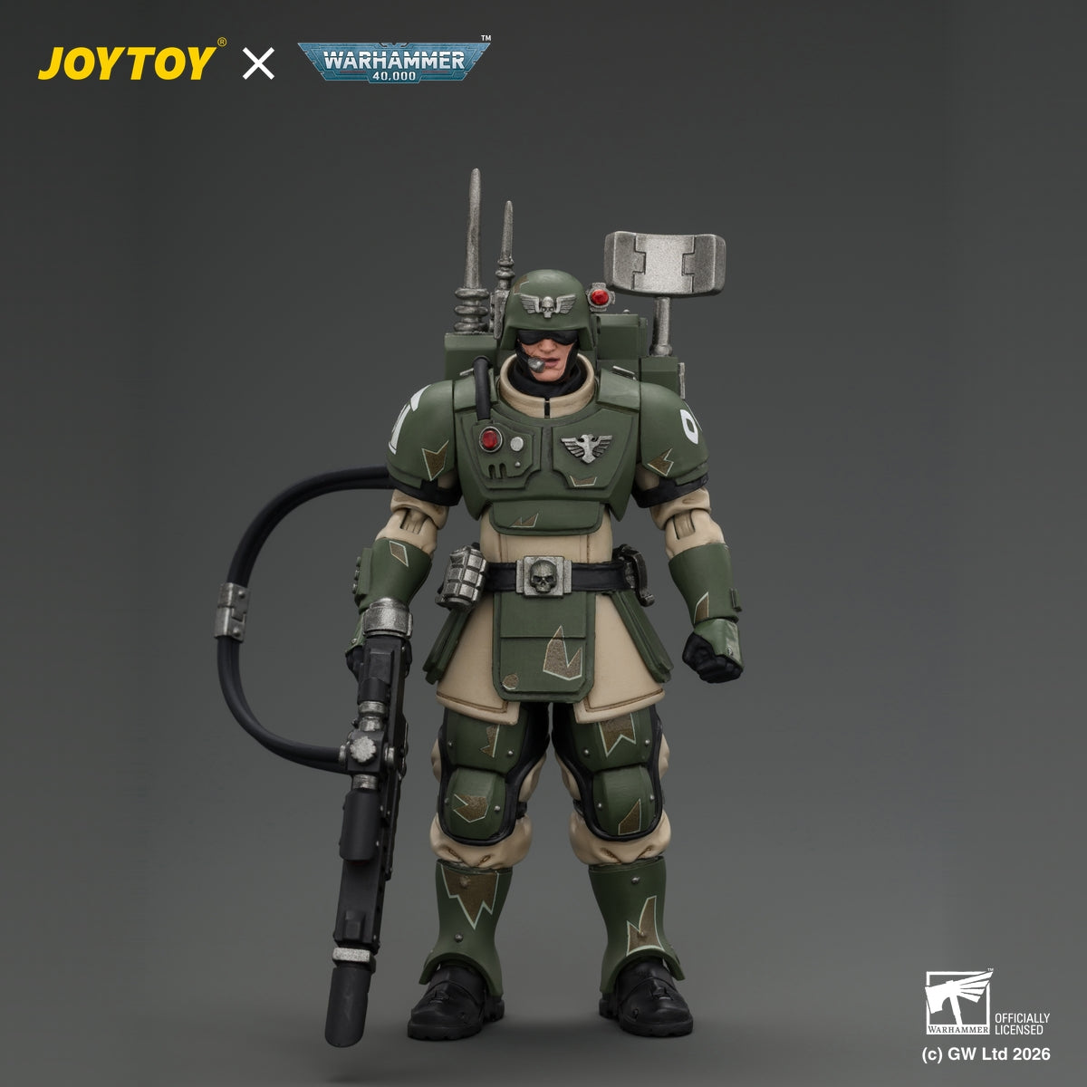 JOYTOY Warhammer 40,000 - Astra Militarum Kasrkin Squad