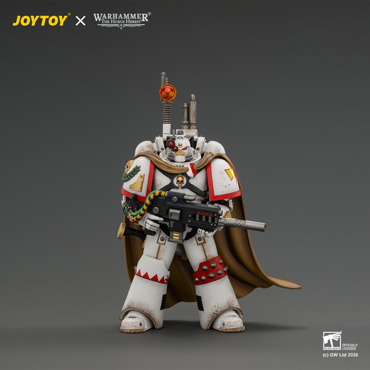 JOYTOY Warhammer The Horus Heresy -White Scars Legion Vigilator with Nemesis rifle and Bolt Pistol