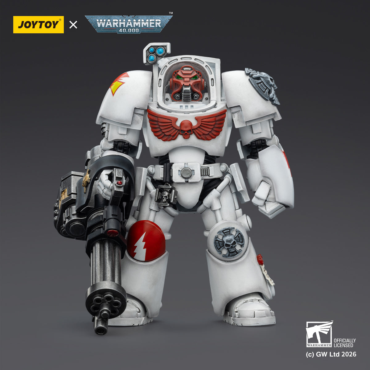 JOYTOY Warhammer 40,000 - White Scars Terminator Squad (3-Man Unit)
