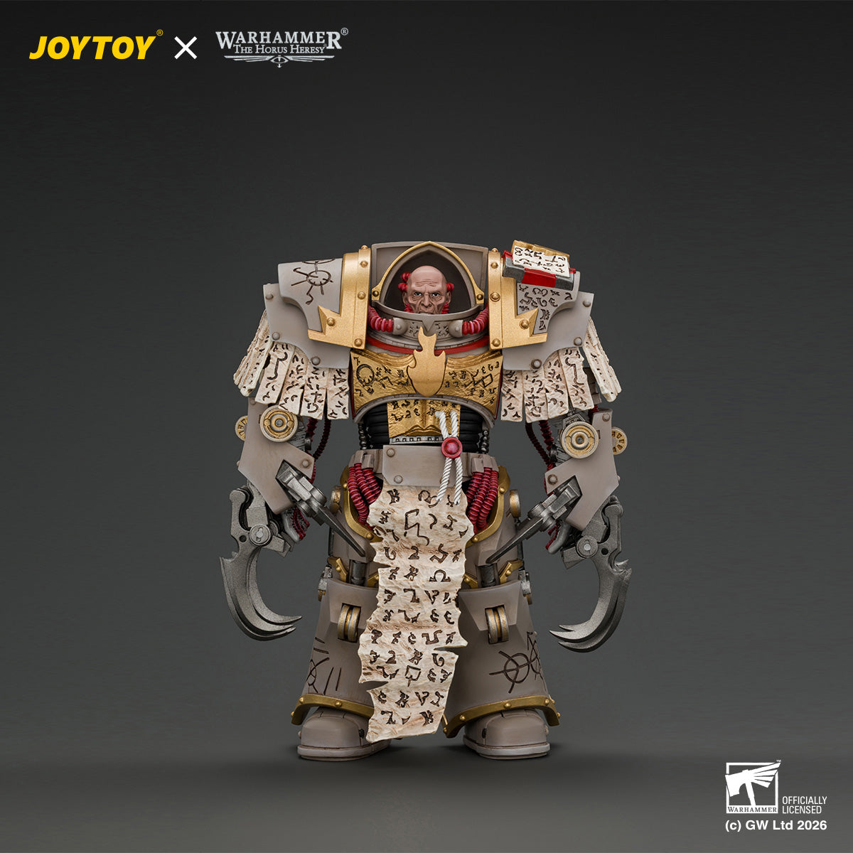 JOYTOY Warhammer The Horus Heresy - Word Bearers Kor Phaeron with Patriarch's Claws