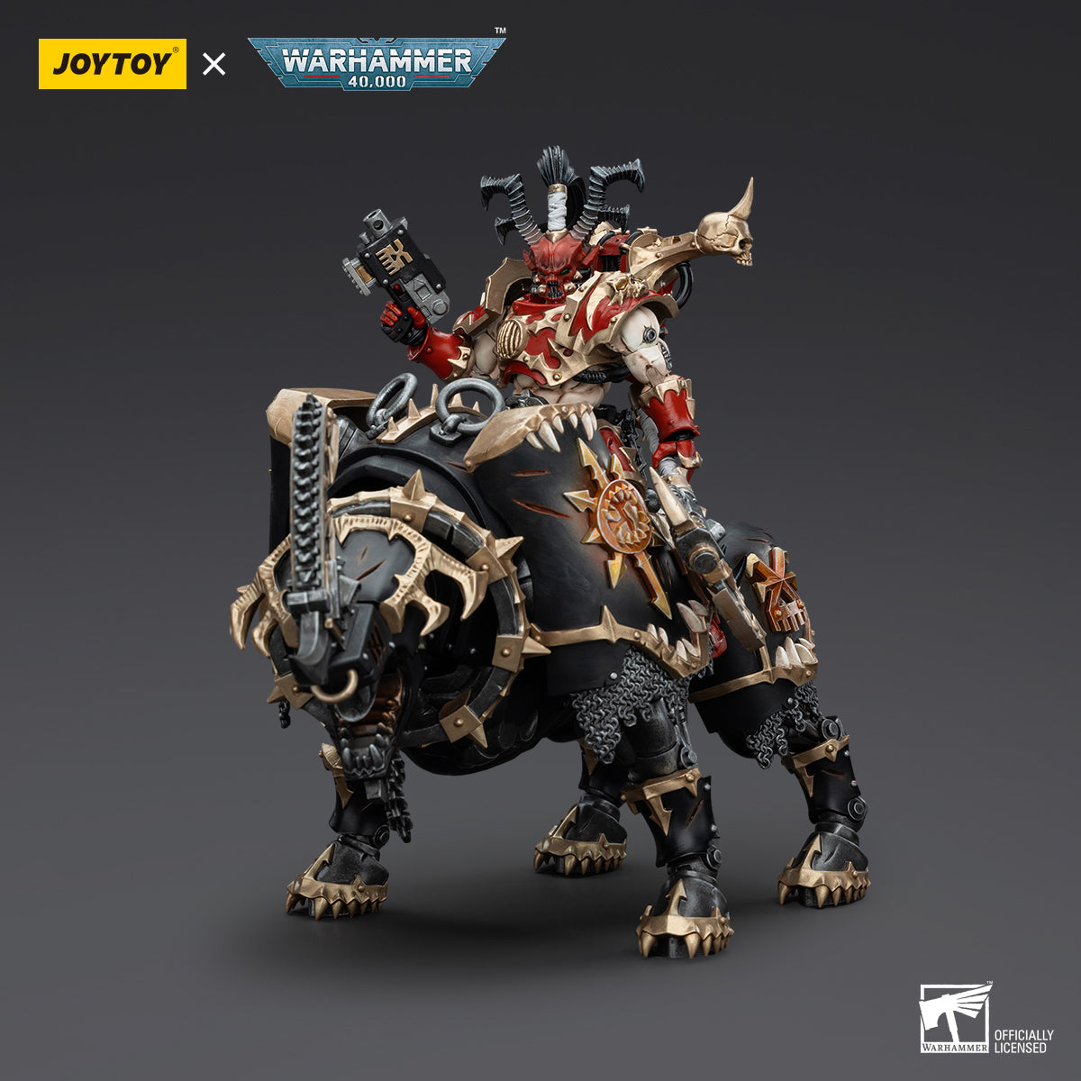 JOYTOY Warhammer 40,000 - World Eaters Lord Invocatus