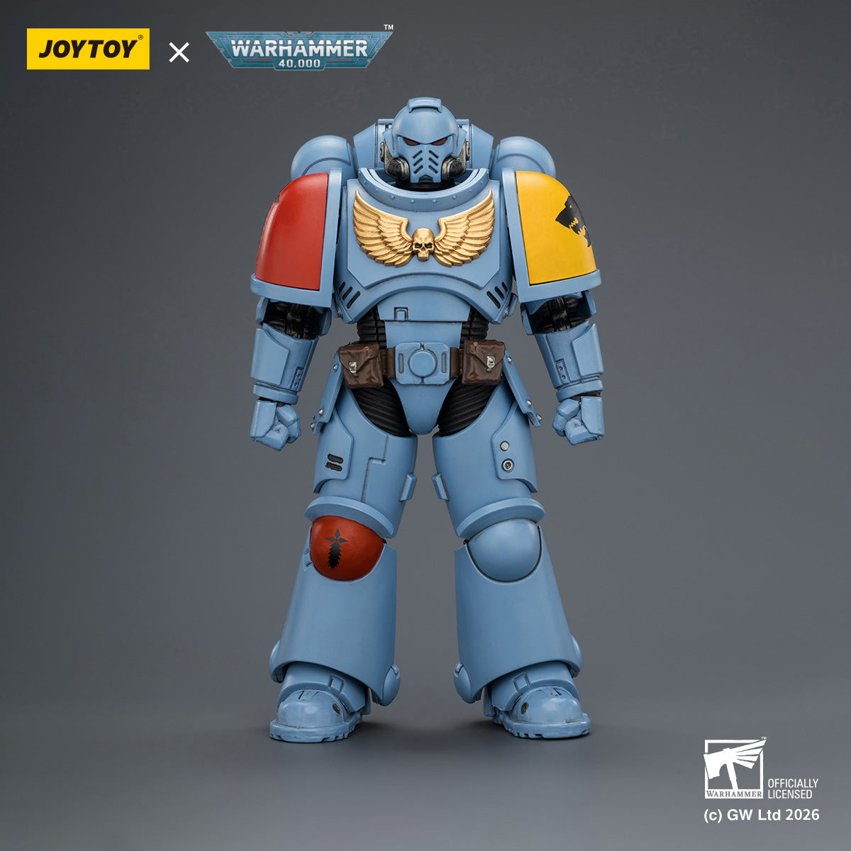 JOYTOY Warhammer 40,000 - Intercessor with Bolt Rifle, Bolt Pistol and Chainsword