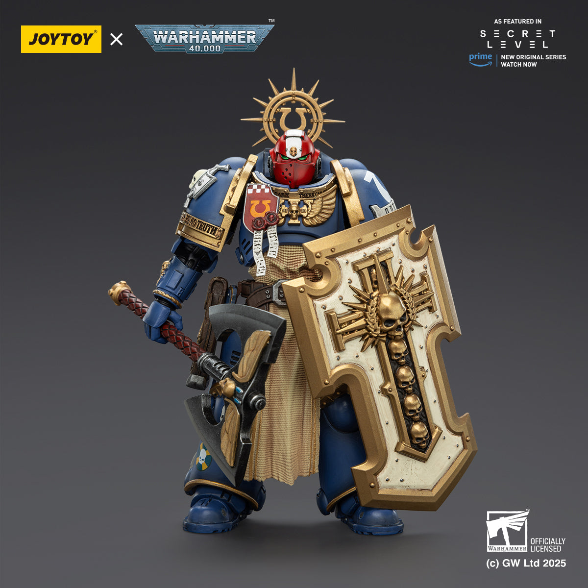 JOYTOY Warhammer 40,000 - Ultramarines Secret Lair Titus Squad Full 4-Piece Set