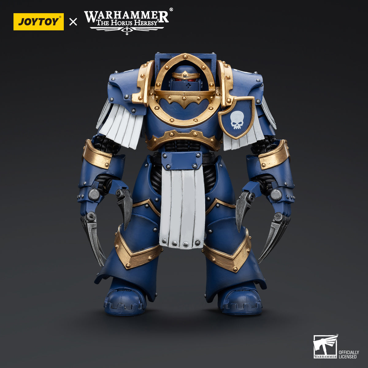JOYTOY Warhammer The Horus Heresy - Ultramarines Cataphractii Terminator Squad Terminator with Lightning Claws