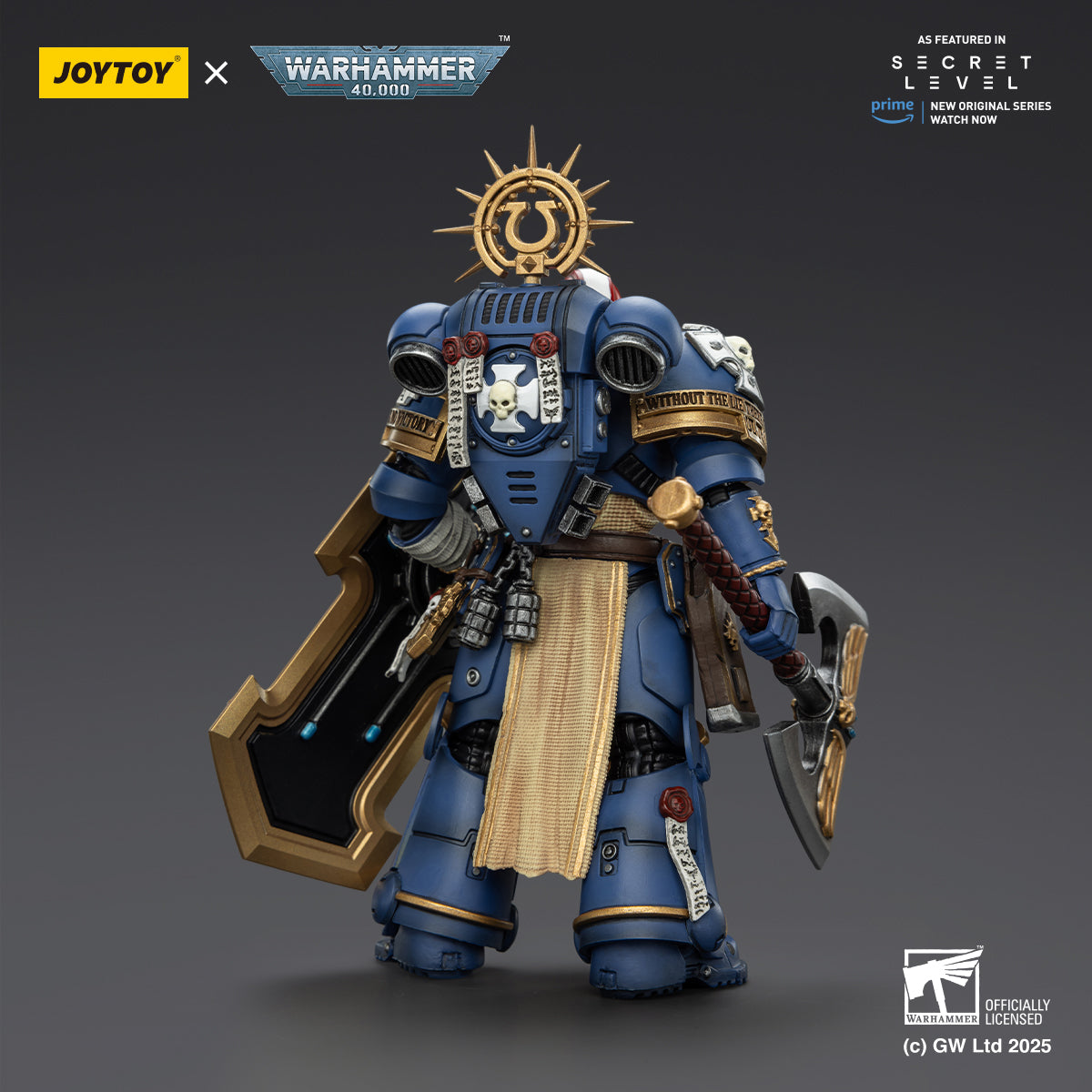 JOYTOY Warhammer 40,000 - Ultramarines Secret Lair Titus Squad Full 4-Piece Set