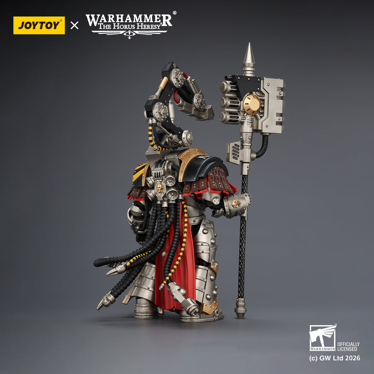 JoyToy Warhammer 40k Iron Warriors Warsmith with Graviton Crusher
