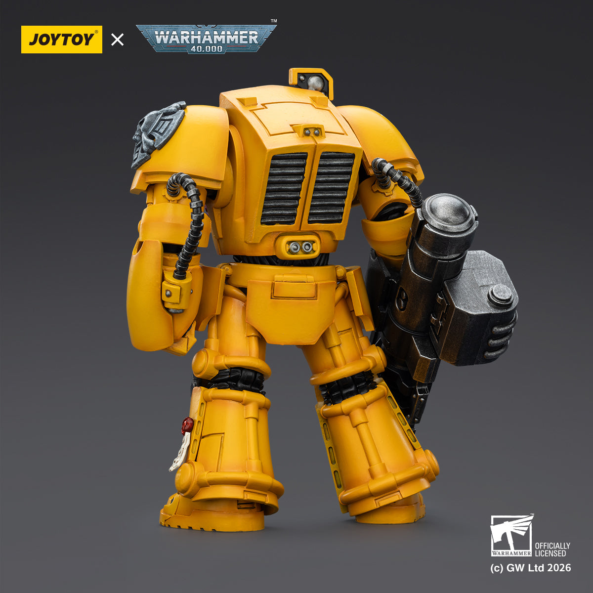JOYTOY Warhammer 40,000 - Imperial Fists Terminator Squad (3-Man Unit)