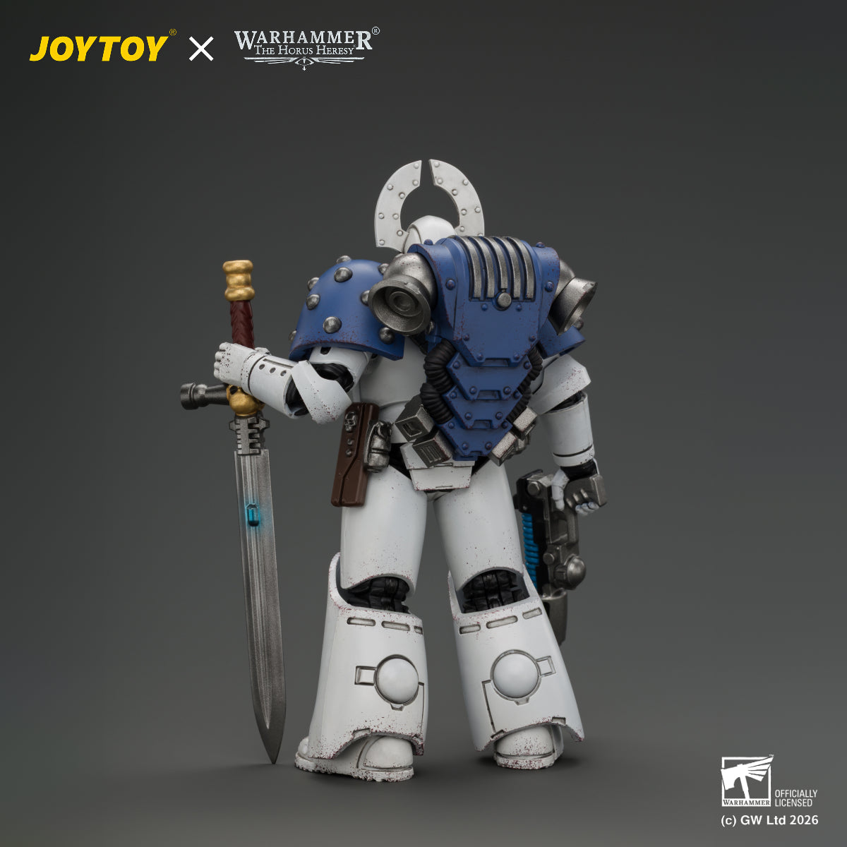 JOYTOY Warhammer The Horus Heresy Action Figure - World Eaters MKVI Tactical Sergeant with Plasma Pistol and Power Sword