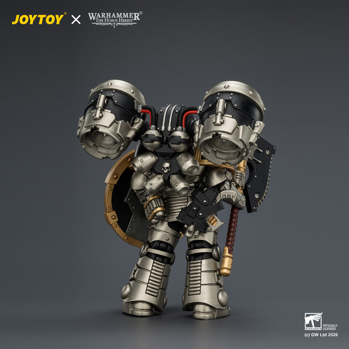 JOYTOY Warhammer The Horus Heresy - Iron Warriors MkII Assault Squad Set (3 Figures)