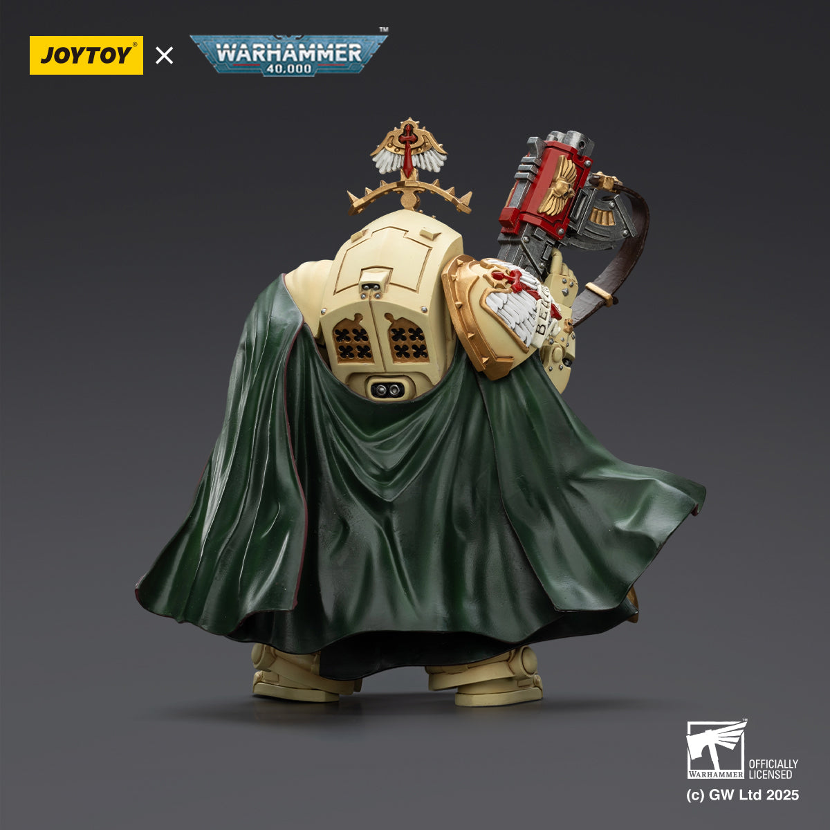 JOYTOY Warhammer 40,000 - Dark Angels Belial, Grand Master of The Deathwing With the Sword of Silence and Storm Bolter