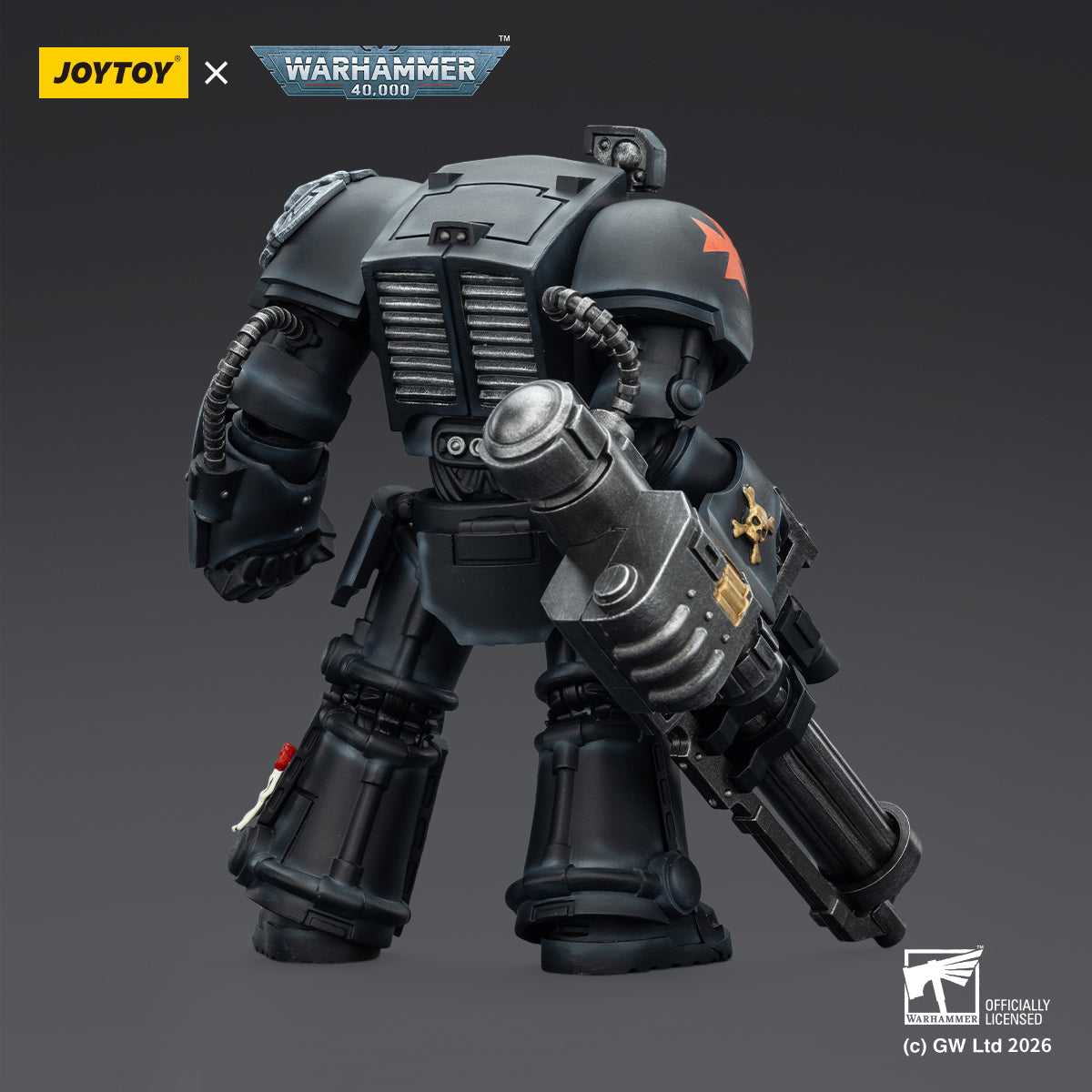 JOYTOY Warhammer 40,000 - Black Templars Terminator Squad (3-Man Unit)