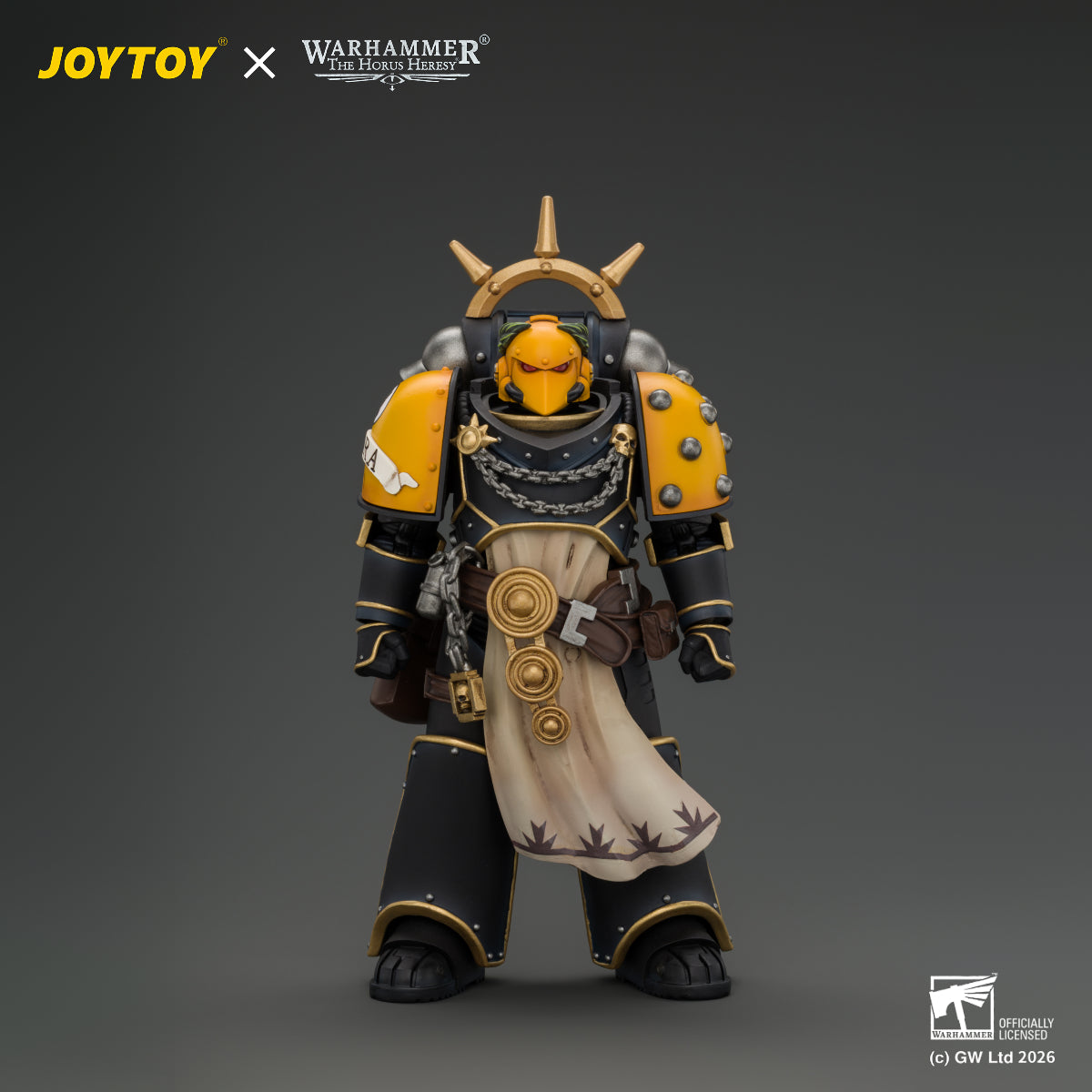 JOYTOY Warhammer The Horus Heresy Action Figure - Imperial Fists Champion Consul with Combi-Melta and Power Sword