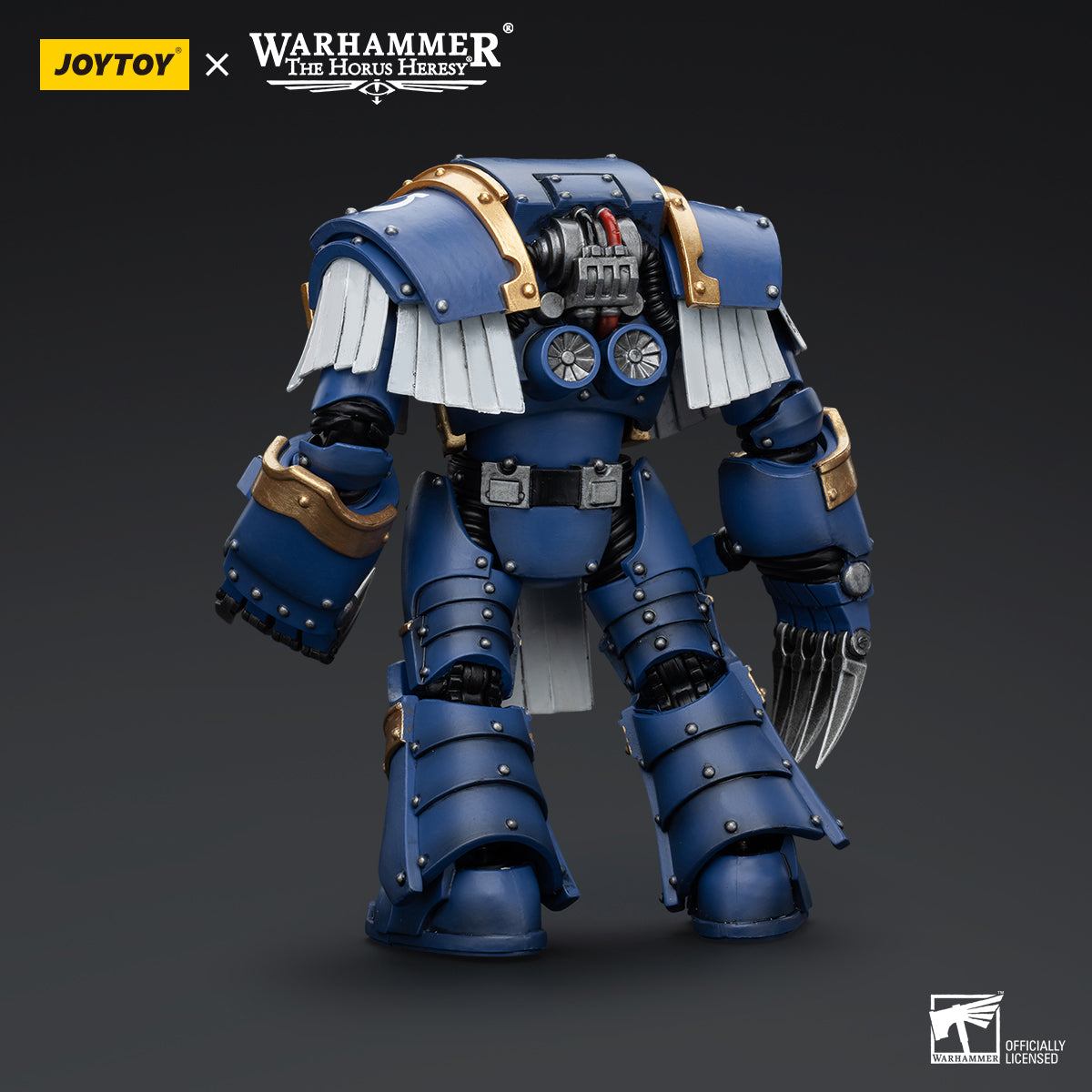 JOYTOY Warhammer The Horus Heresy - Ultramarines Cataphractii Terminator Squad Terminator with Lightning Claws