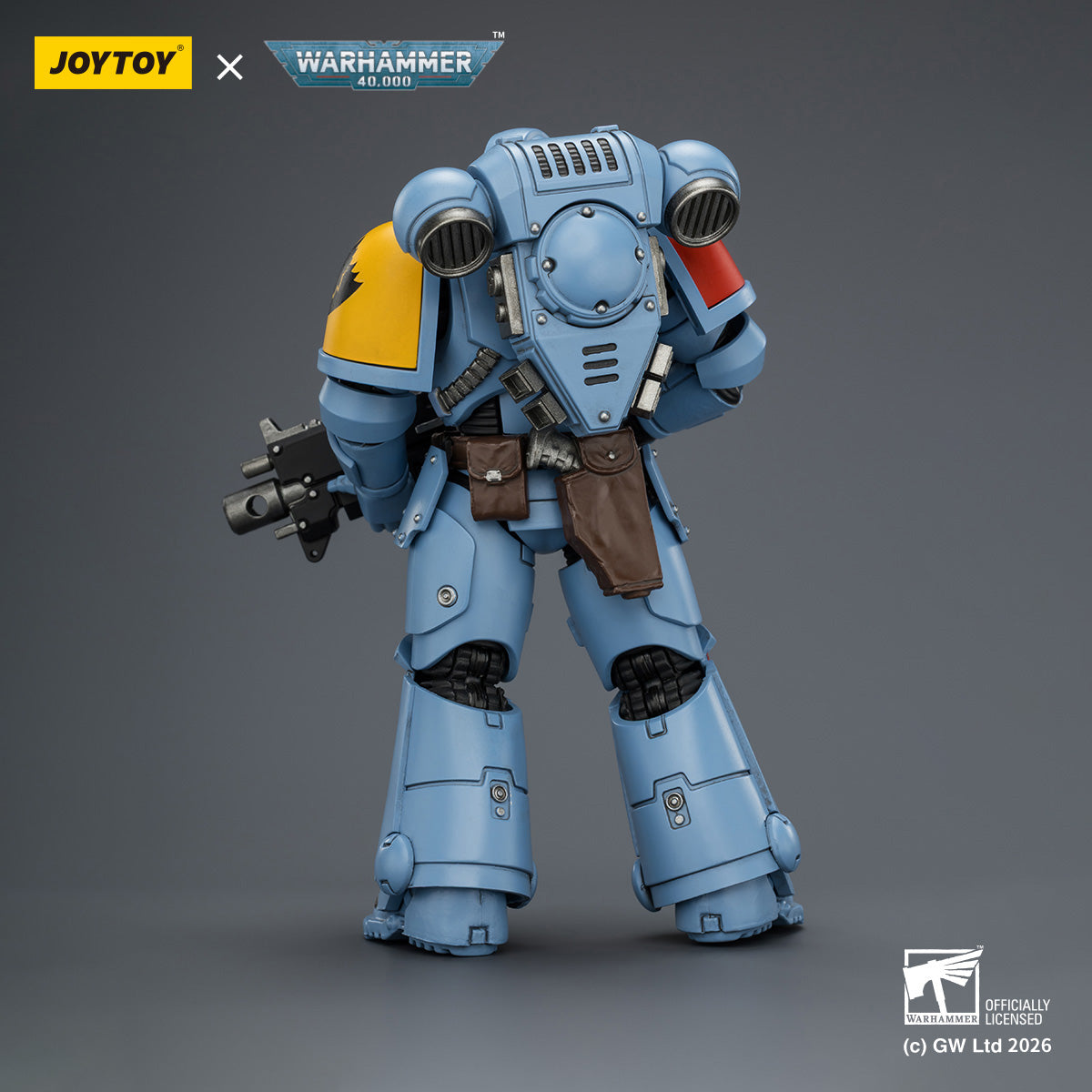 JOYTOY Warhammer 40,000 - Intercessor with Bolt Rifle, Bolt Pistol and Chainsword