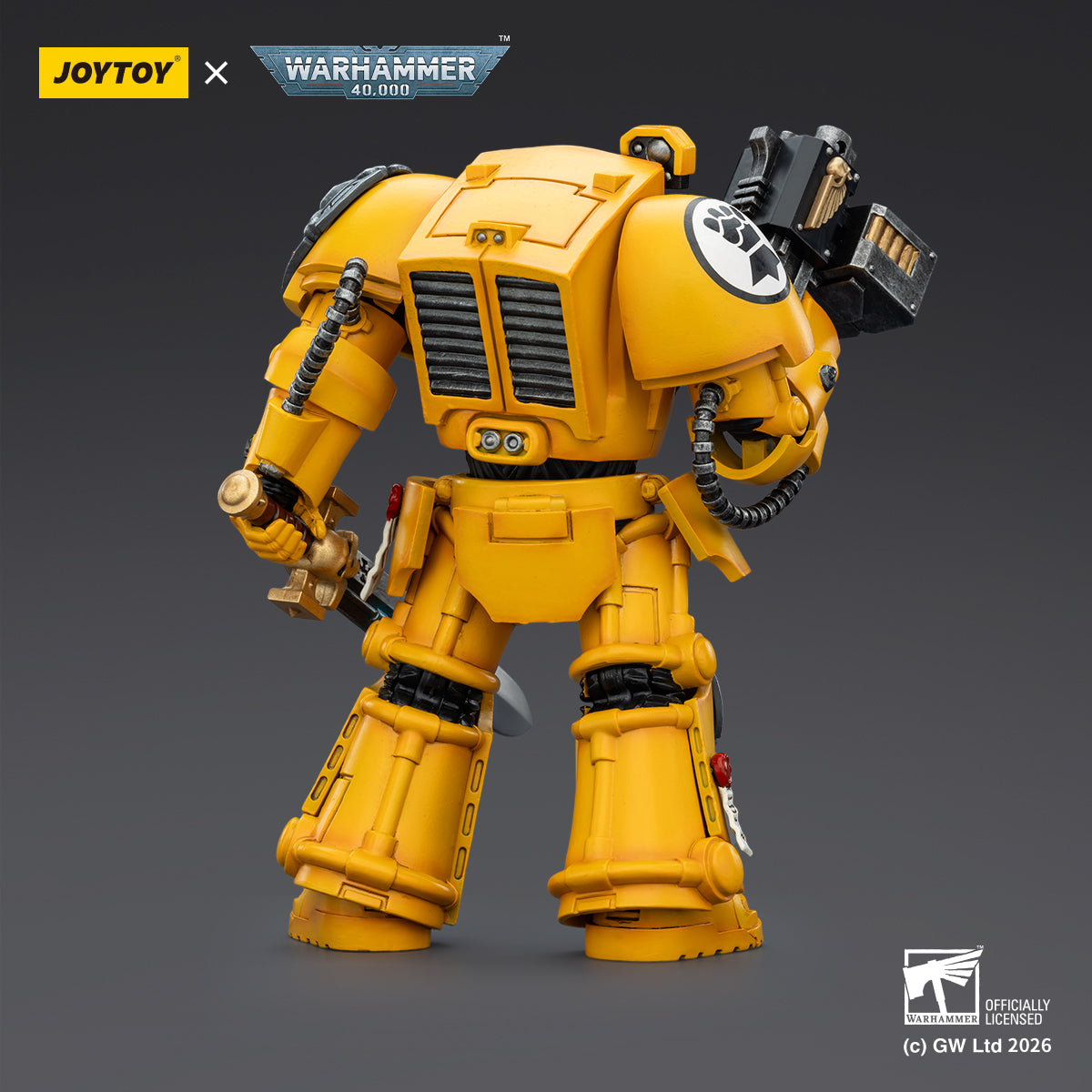 JOYTOY Warhammer 40,000 - Imperial Fists Terminator Squad (3-Man Unit)