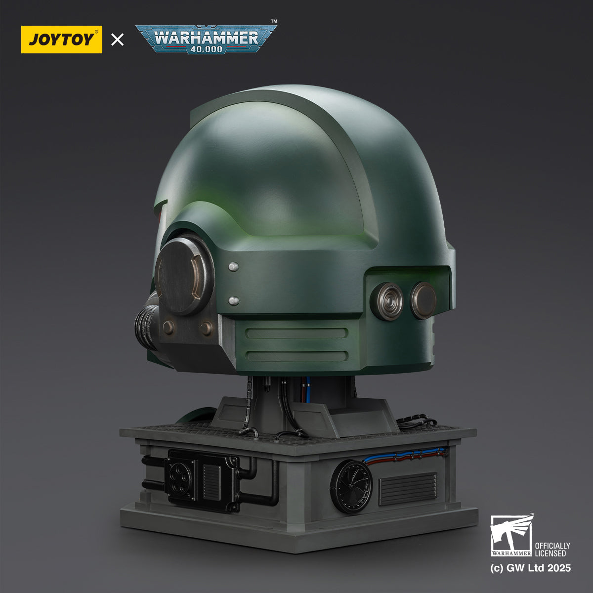 JOYTOY Warhammer 40,000 - Dark Angels MkX Helmet & Display Stand