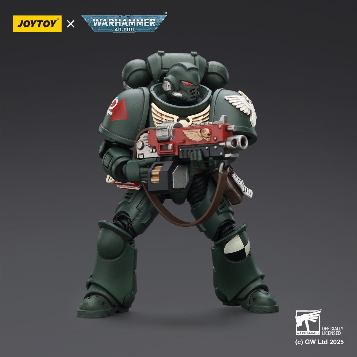JOYTOY Warhammer 40,000 - Dark Angels Intercessors Brother Asharr