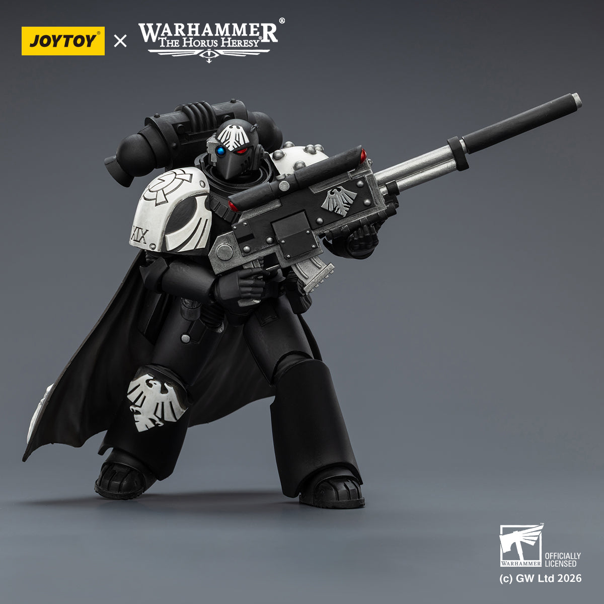 JOYTOY Warhammer The Horus Heresy - Raven Guard Mor Deythan Shade with Nemesis bolt rifle