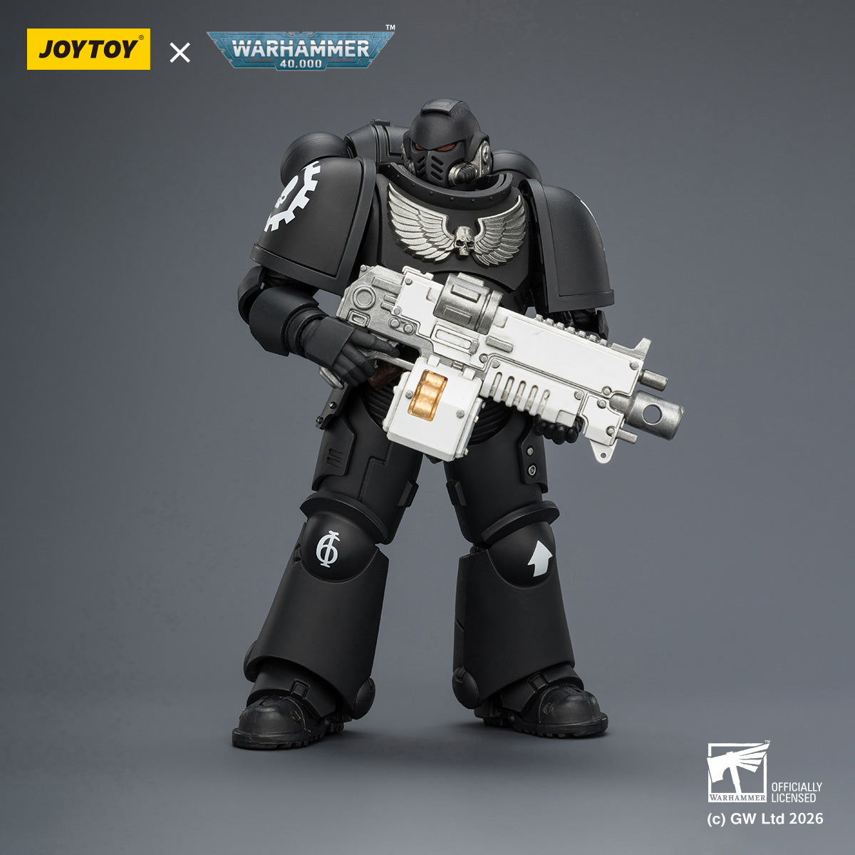 JOYTOY Warhammer 40,000 - Intercessor with Bolt Rifle, Bolt Pistol and Chainsword