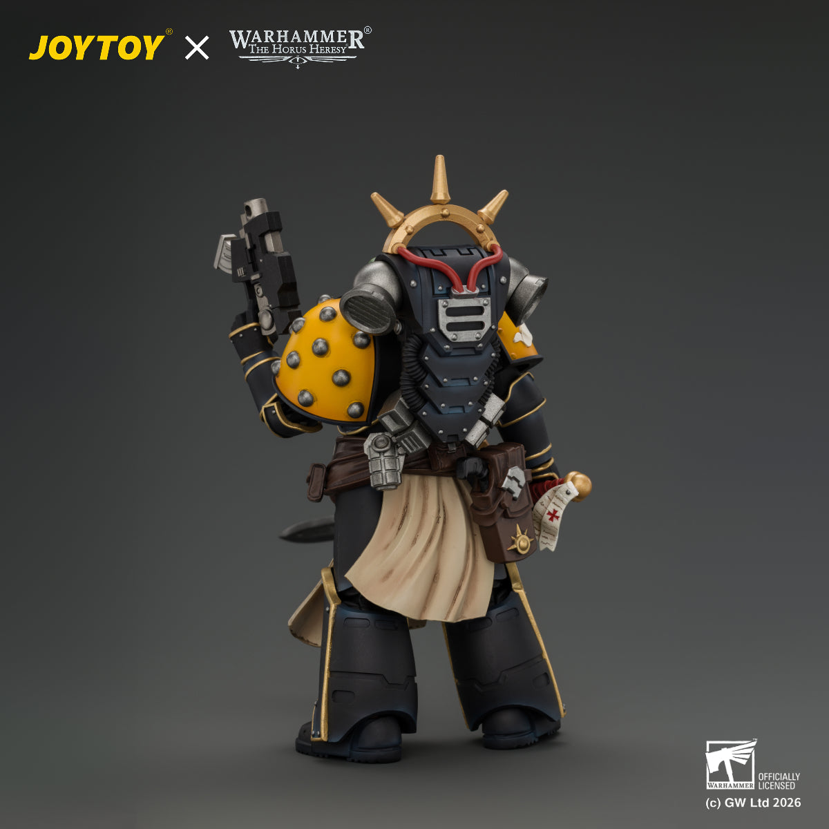 JOYTOY Warhammer The Horus Heresy Action Figure - Imperial Fists Champion Consul with Combi-Melta and Power Sword