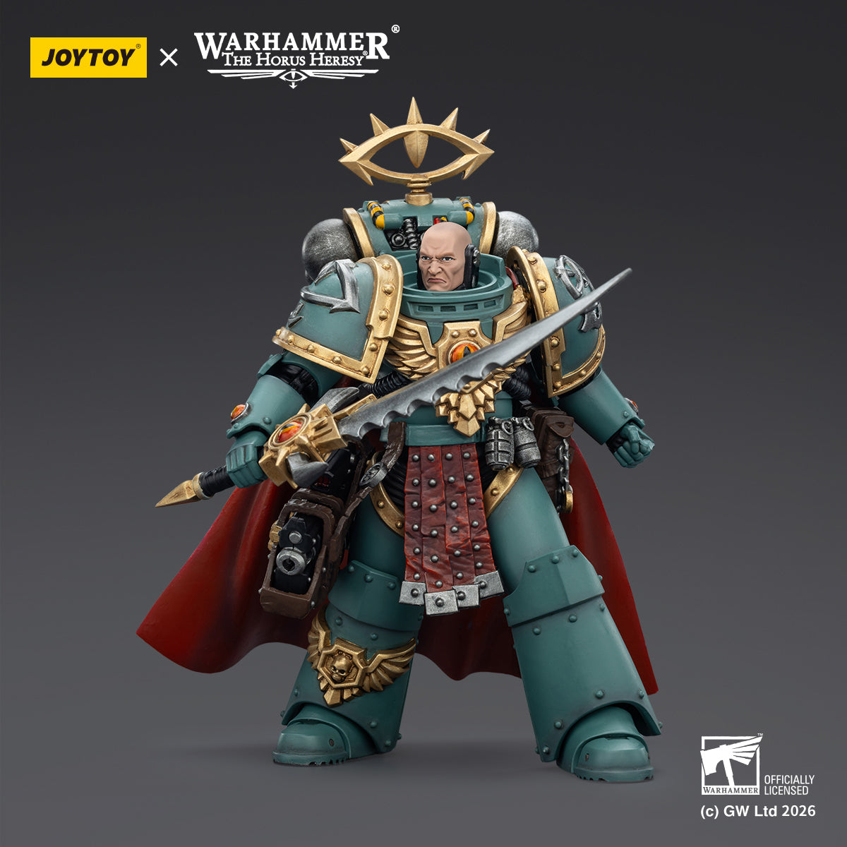 JOYTOY Warhammer The Horus Heresy - Sons of Horus Tybalt Marr Captain of the 18th Company