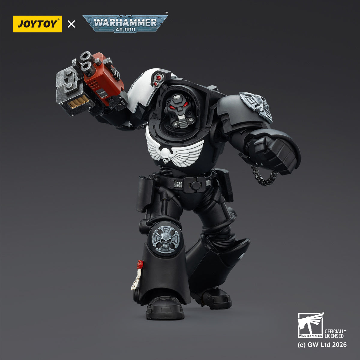 JOYTOY Warhammer 40,000 - Raven Guard Terminator Squad (3-Man Unit)