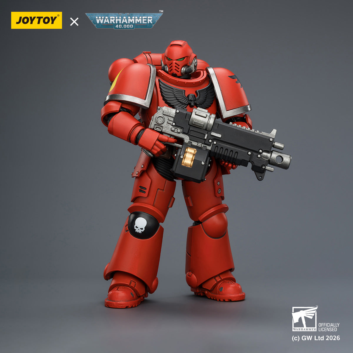 JOYTOY Warhammer 40,000 - Intercessor with Bolt Rifle, Bolt Pistol and Chainsword