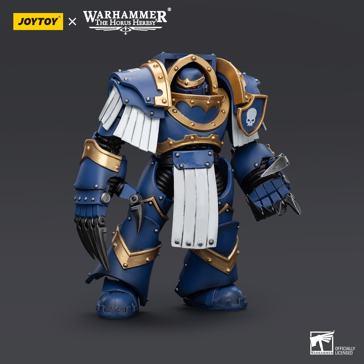 JOYTOY Warhammer The Horus Heresy - Ultramarines Cataphractii Terminator Squad Terminator with Lightning Claws