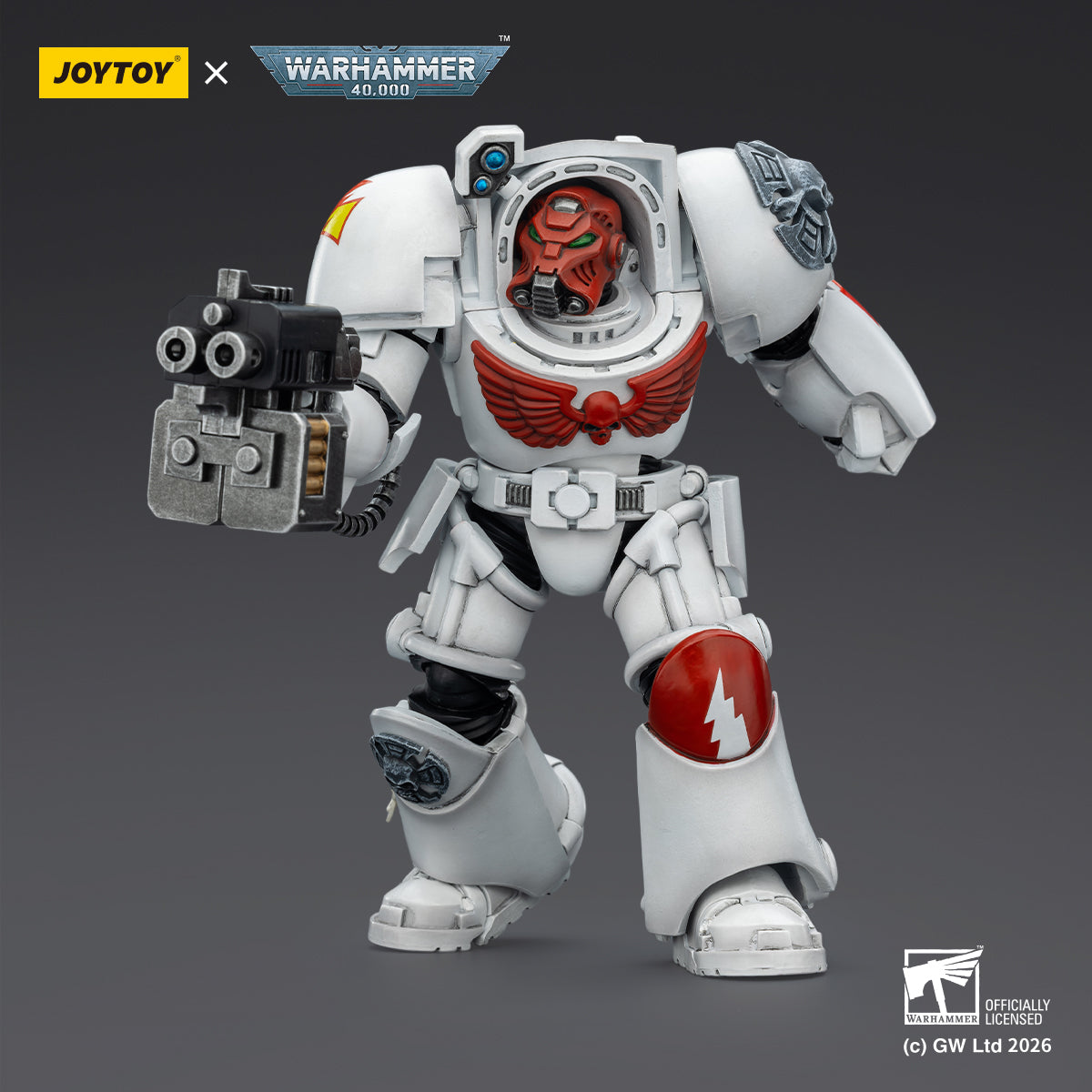 JOYTOY Warhammer 40,000 - White Scars Terminator Squad (3-Man Unit)