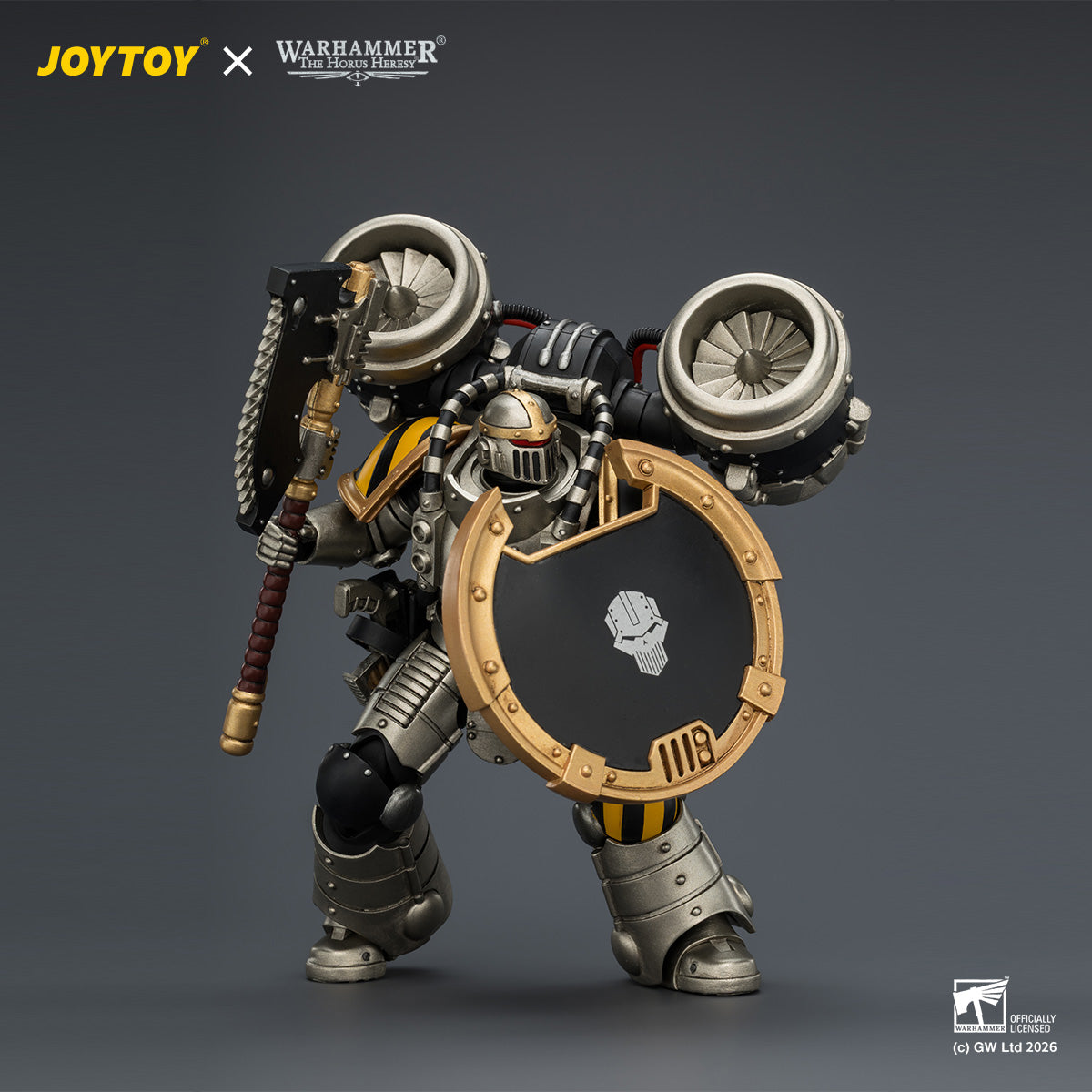 JOYTOY Warhammer The Horus Heresy - Iron Warriors MkII Assault Squad Set (3 Figures)