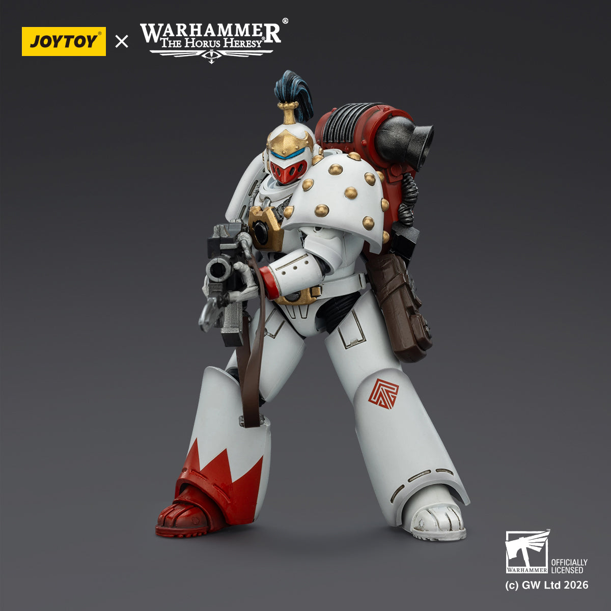 JOYTOY Warhammer The Horus Heresy - White Scars MKVI Tactical Legionary