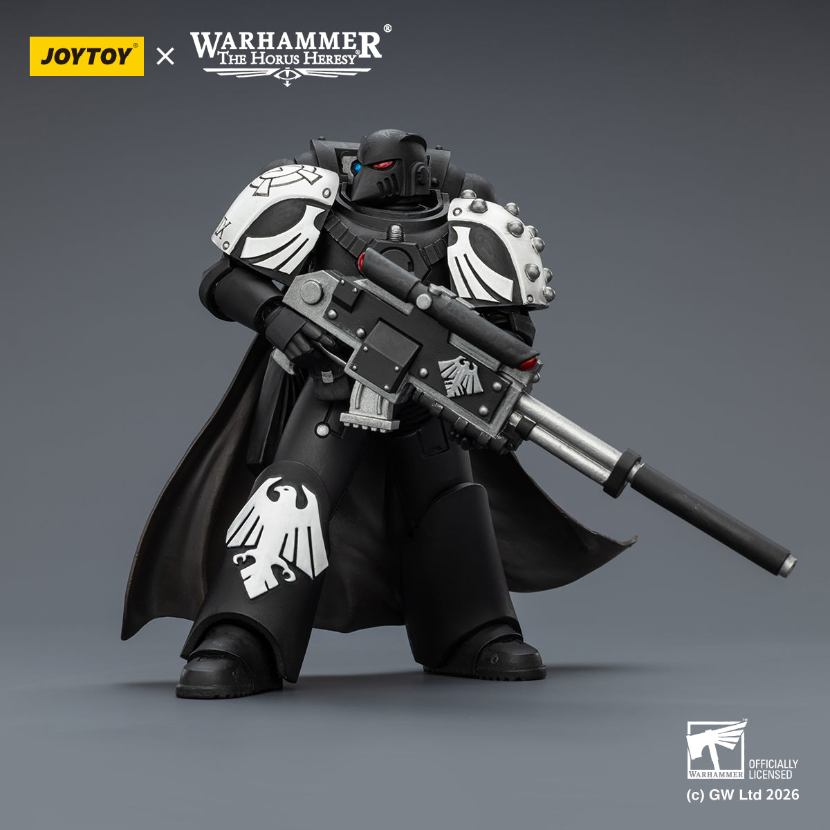 JOYTOY Warhammer The Horus Heresy - Raven Guard Mor Deythan with Nemesis bolt rifle