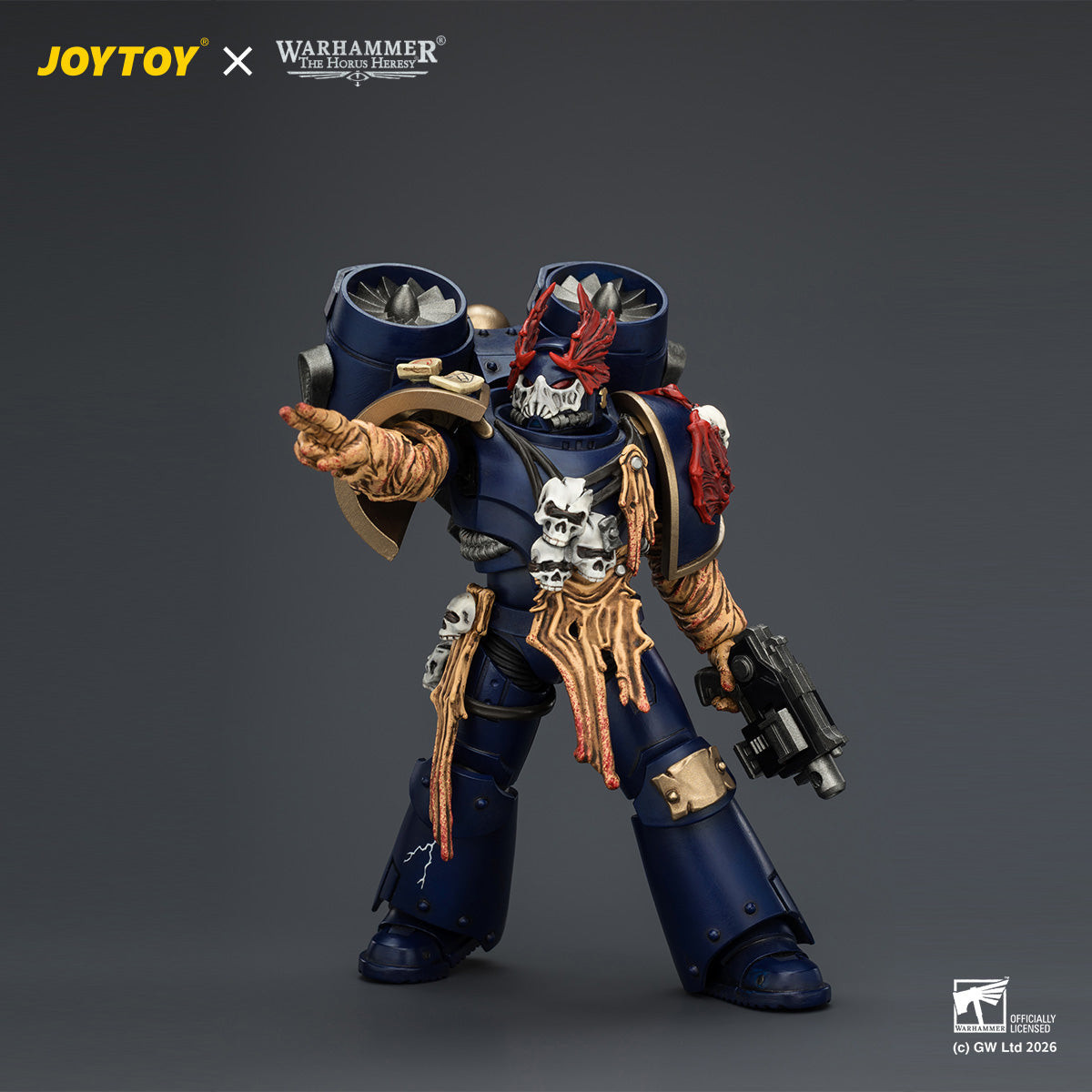 JOYTOY Warhammer The Horus Heresy -Night Lords Night Raptor Huntmaster