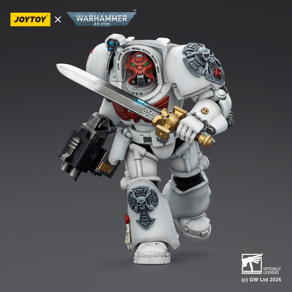 JOYTOY Warhammer 40,000 - White Scars Terminator Squad (3-Man Unit)