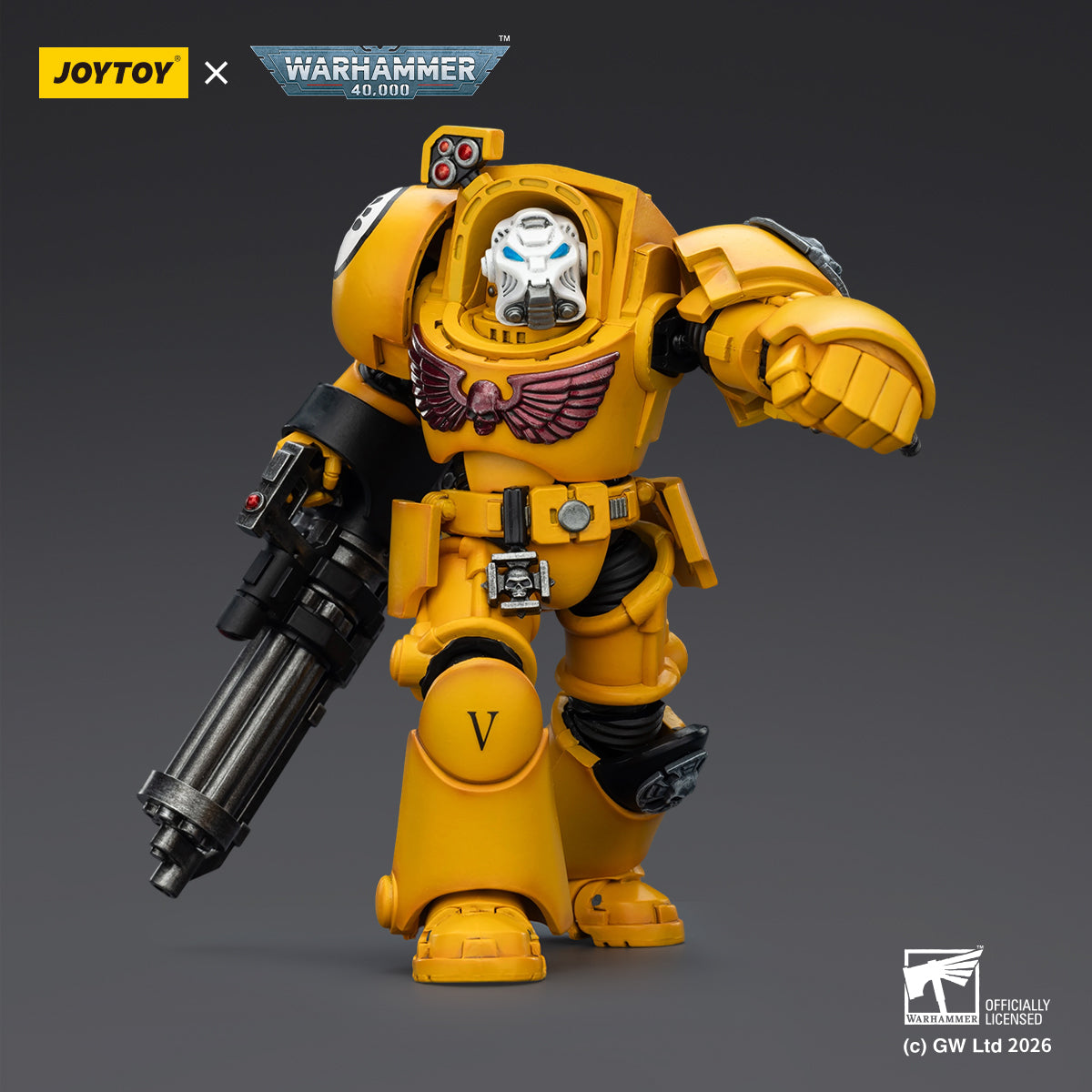JOYTOY Warhammer 40,000 - Imperial Fists Terminator Squad (3-Man Unit)