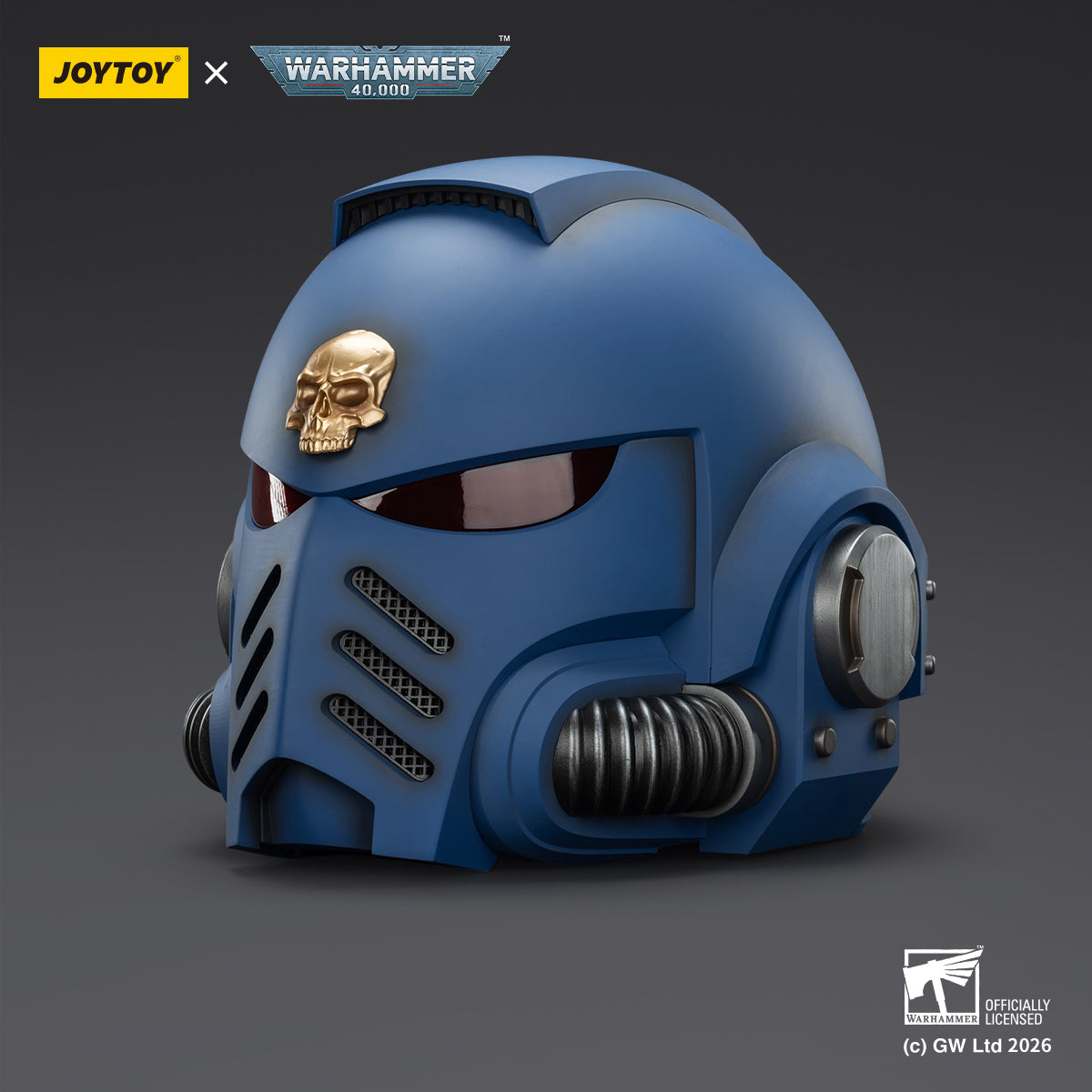 JOYTOY Warhammer 40,000 - Ultramarines Captain MkX Helmet