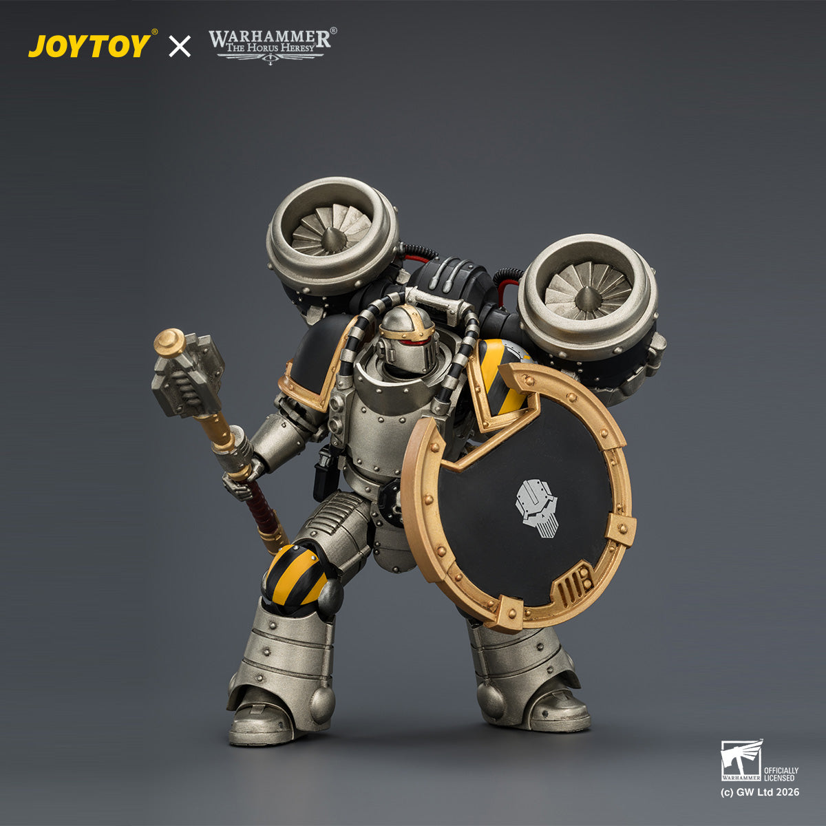 JOYTOY Warhammer The Horus Heresy - Iron Warriors MkII Assault Squad Set (3 Figures)