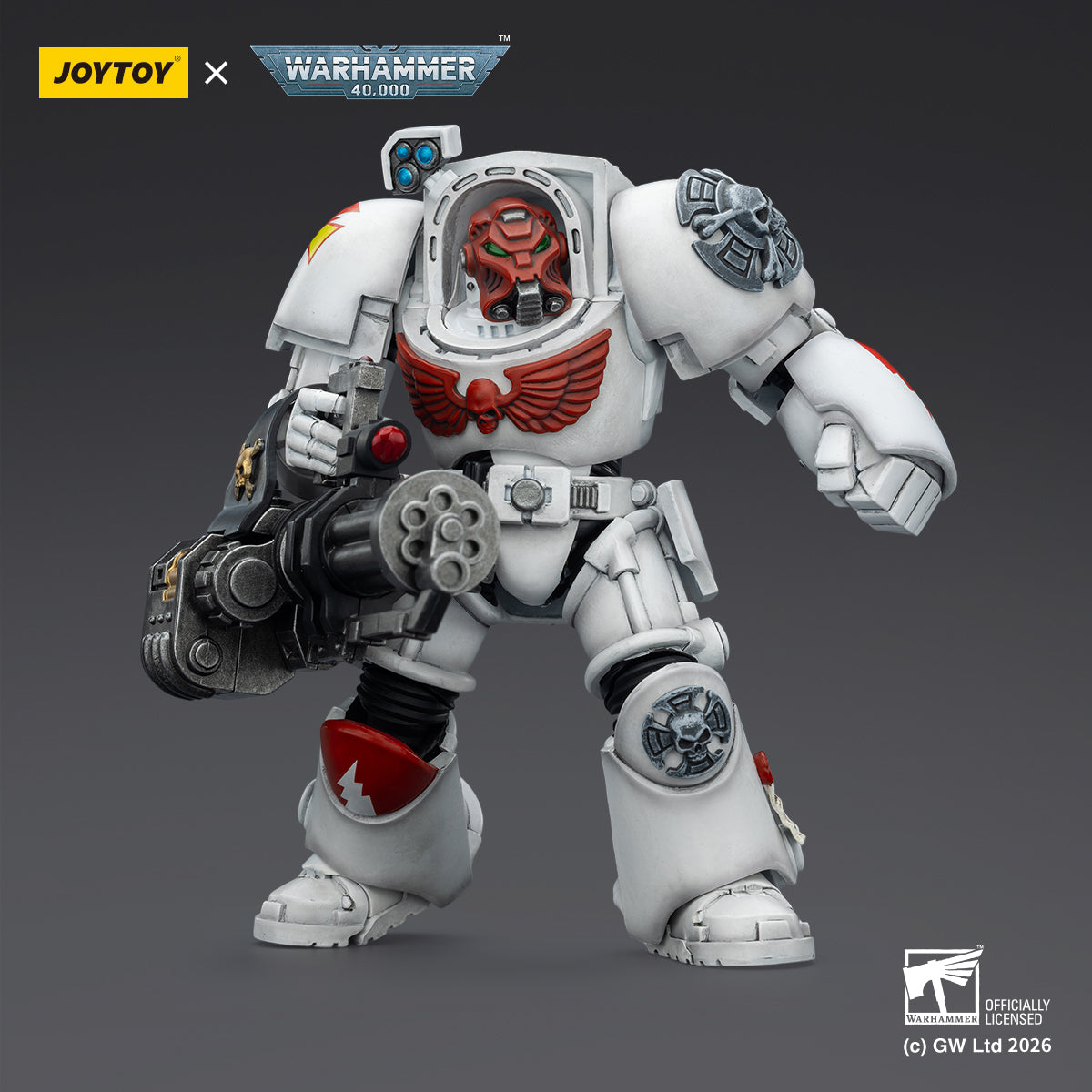 JOYTOY Warhammer 40,000 - White Scars Terminator Squad (3-Man Unit)