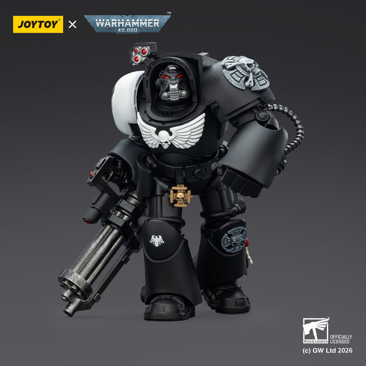 JOYTOY Warhammer 40,000 - Raven Guard Terminator Squad (3-Man Unit)