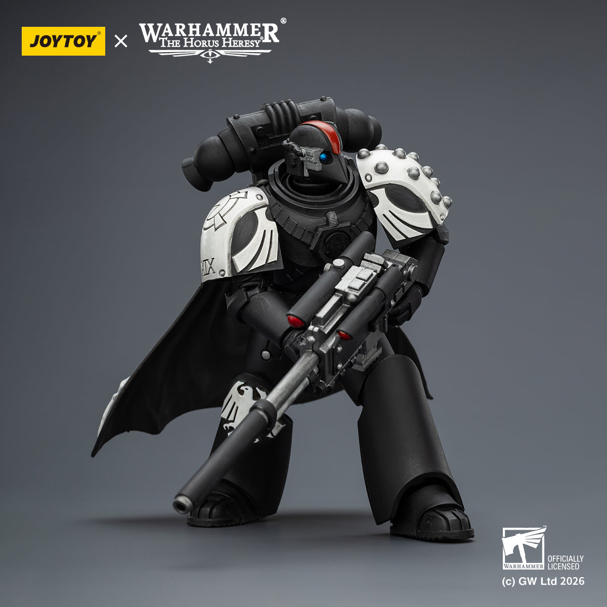 JOYTOY Warhammer The Horus Heresy - Raven Guard Mor Deythan Shade with Nemesis bolt rifle