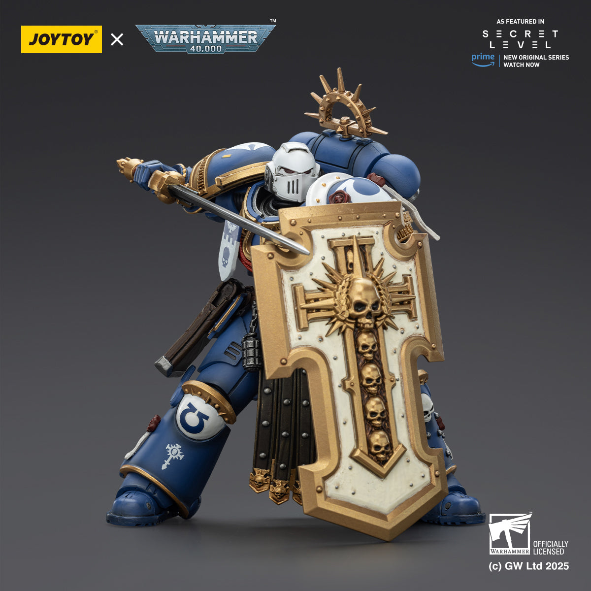 JOYTOY Warhammer 40,000 - Ultramarines Secret Lair Titus Squad Full 4-Piece Set