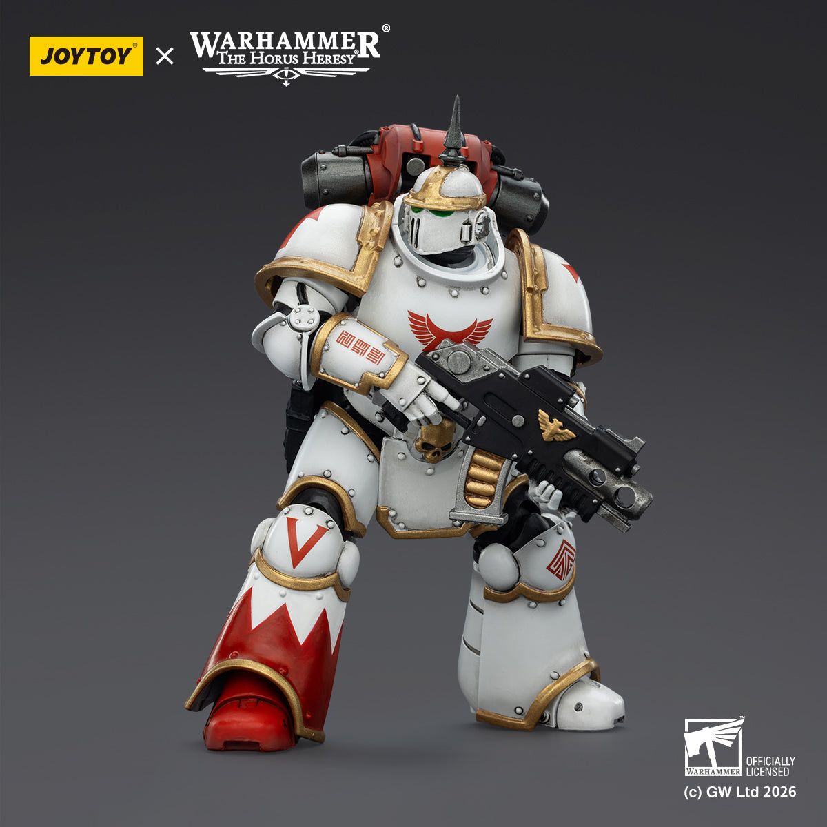 JOYTOY Warhammer The Horus Heresy - White Scars MKIII Tactical Legionary