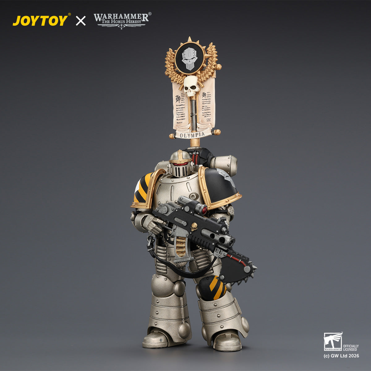 JOYTOY Warhammer The Horus Heresy - Iron Warriors MkII Tactical Squad Set (4 Figures)