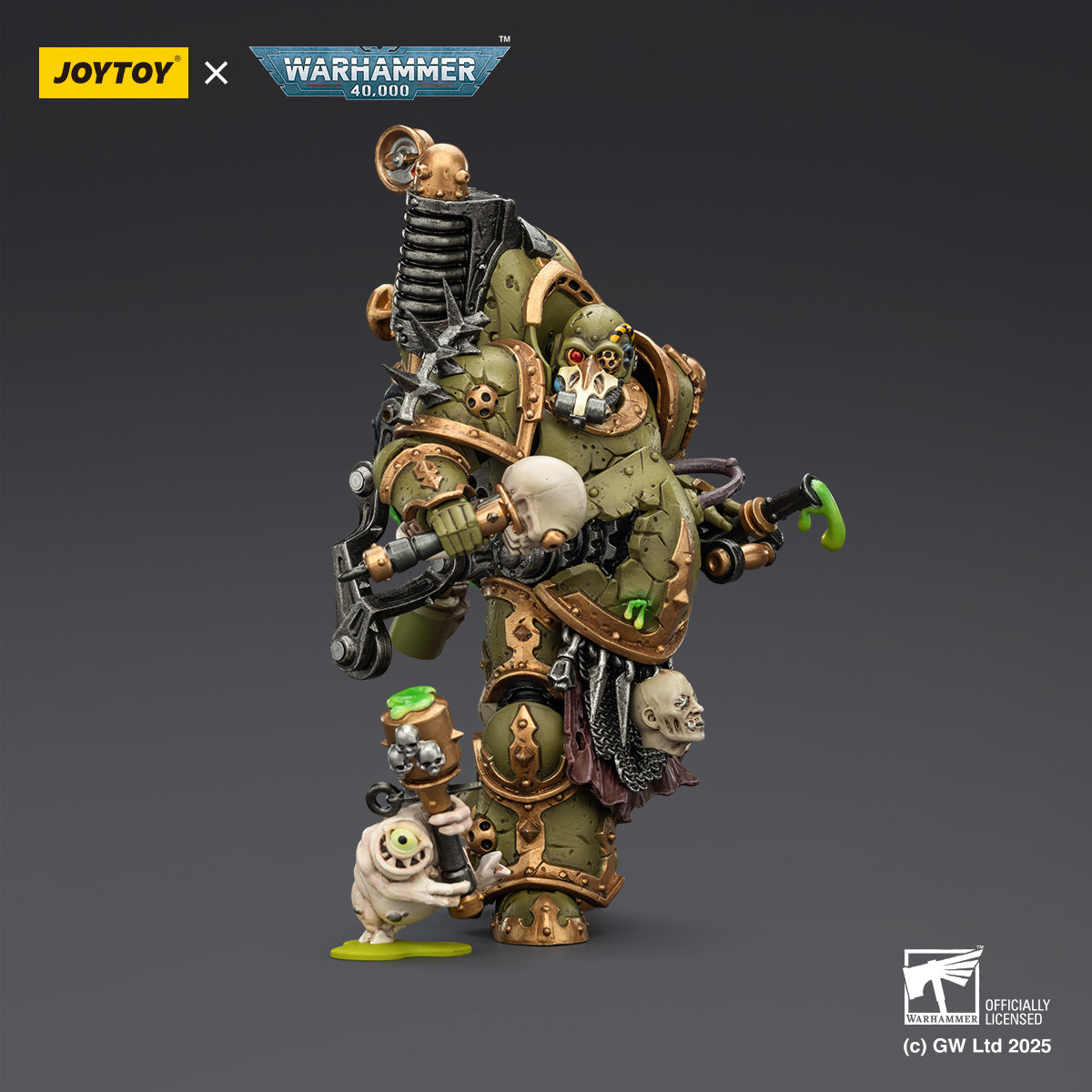 JOYTOY Warhammer 40,000 - Death Guard Foul Blightspawn with Plague Sprayer