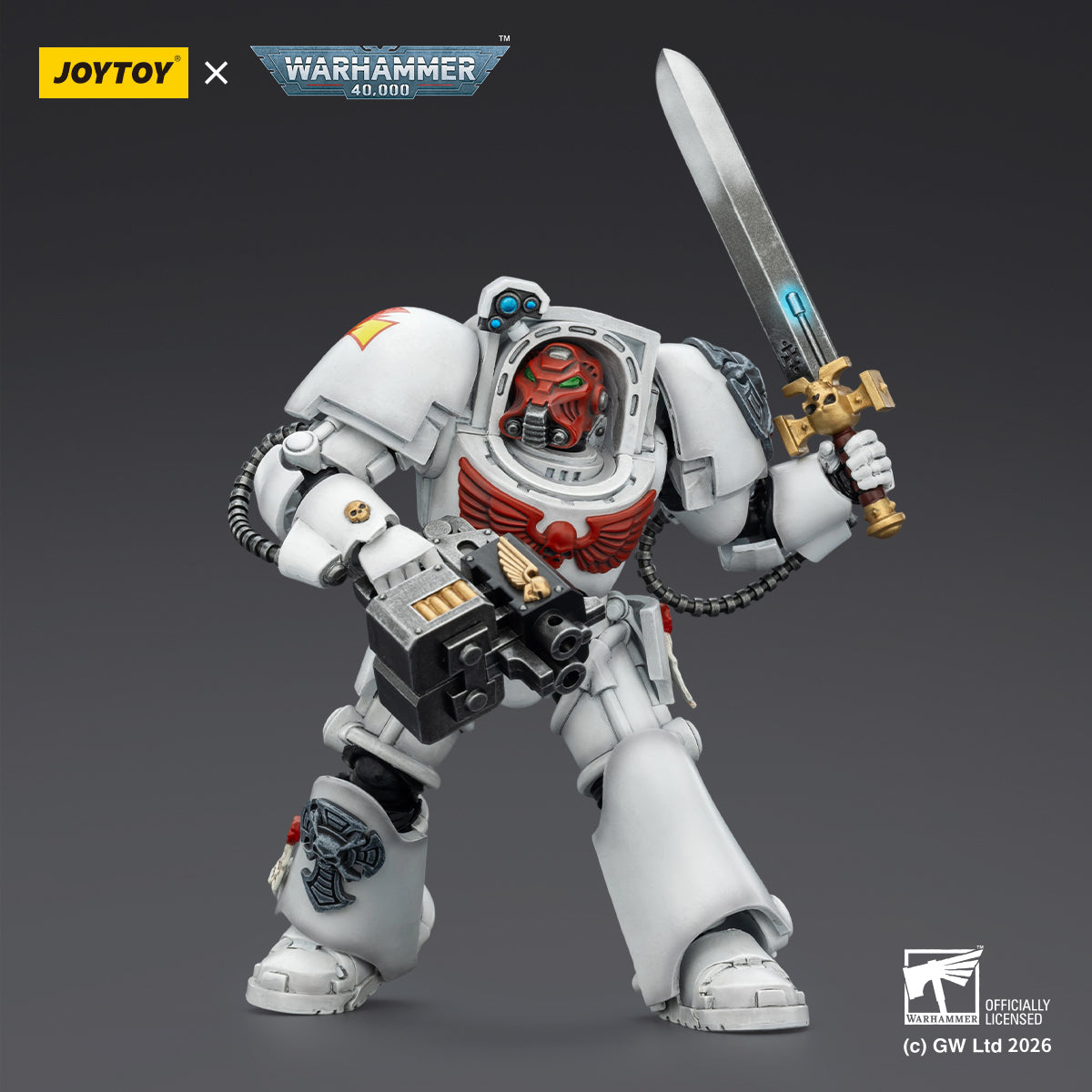 JOYTOY Warhammer 40,000 - White Scars Terminator Squad (3-Man Unit)