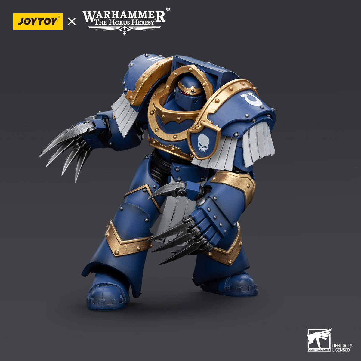 JOYTOY Warhammer The Horus Heresy - Ultramarines Cataphractii Terminator Squad Terminator with Lightning Claws